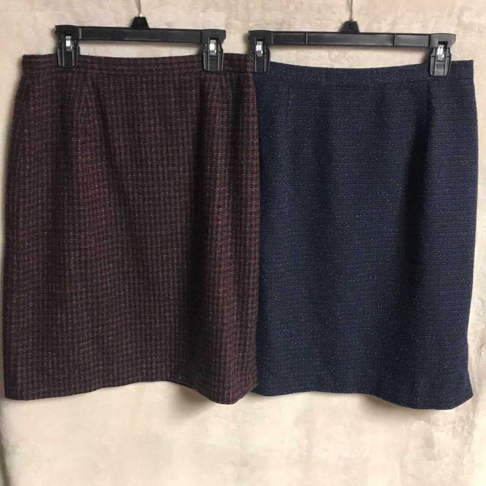 2 Norton McNaughton Petites Skirts - Size 10P